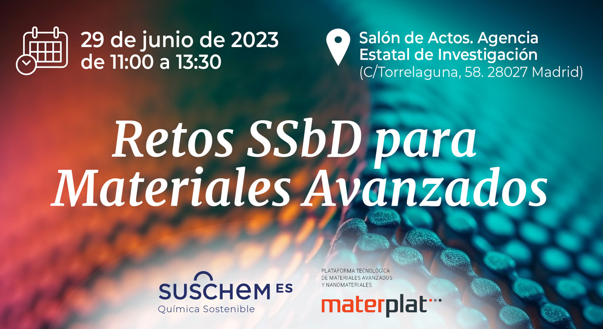 Jornada sobre Retos SSbD en materiales avanzados