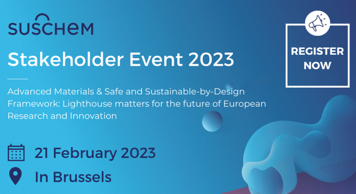 Materiales Avanzados y Seguro y Sostenible desde el Diseño, ejes centrales del Stakeholder Event de SusChem-Europa