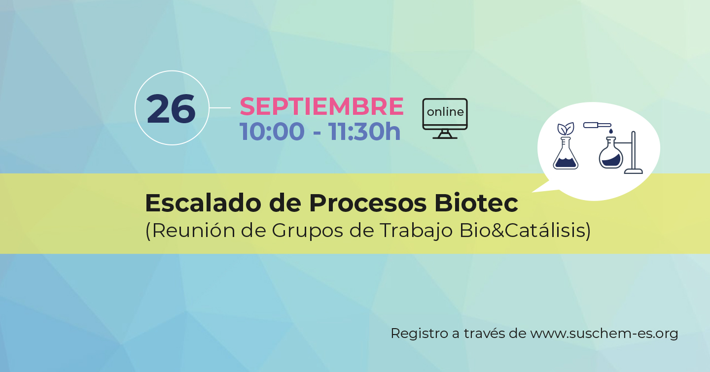 Buscamos Proyectos sobre Escalado de Procesos Biotec
