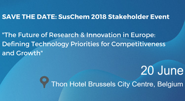 SusChem Stakeholder Event 2018