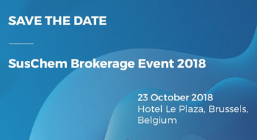 Ayuda a la formalización de Consorcios H2020: Brokerage Event SusChem-Europa (23.Oct.18)