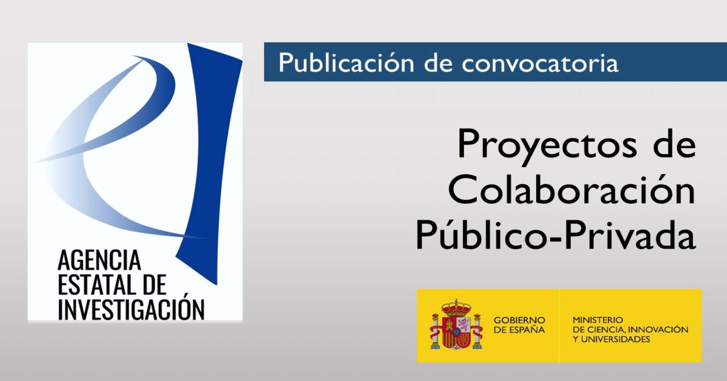 La Agencia Estatal de Investigación publica la convocatoria de proyectos de colaboración público-privada