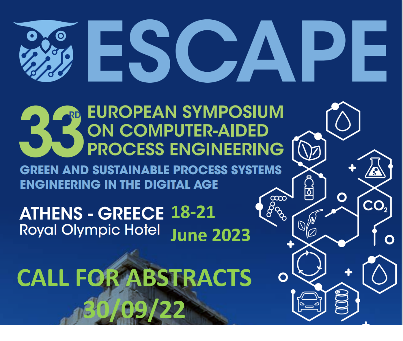ESCAPE33 | Submit your abstract!