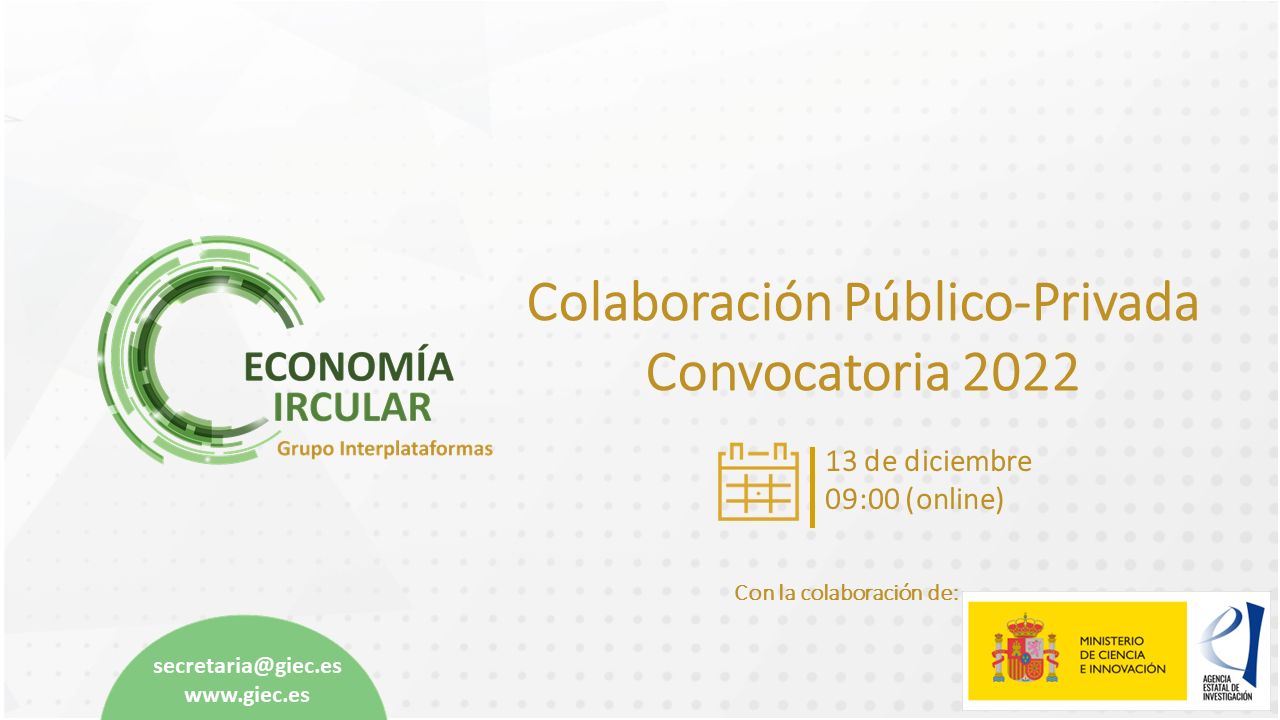 Celebrada con éxito la Jornada informativa de la Convocatoria Colaboración Público-Privada 2022