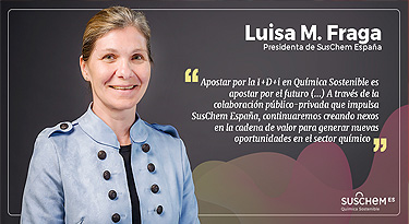 Luisa María Fraga, nueva Presidenta de SusChem-España