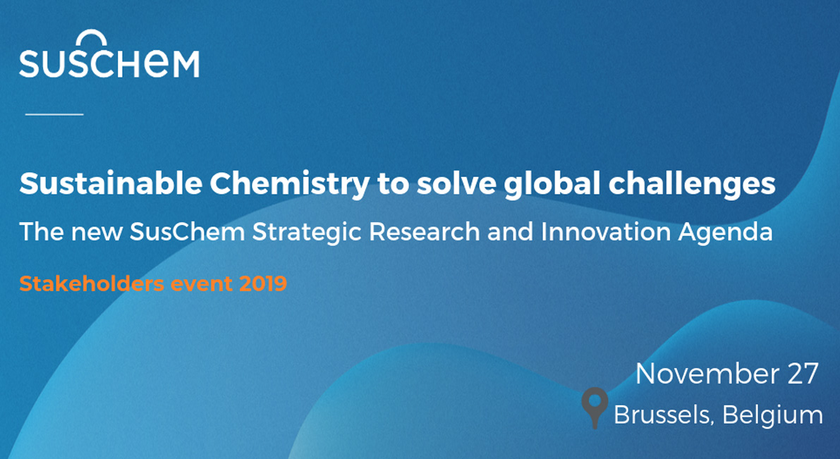 SusChem Stakeholder Event 2019: Registration Now Open!