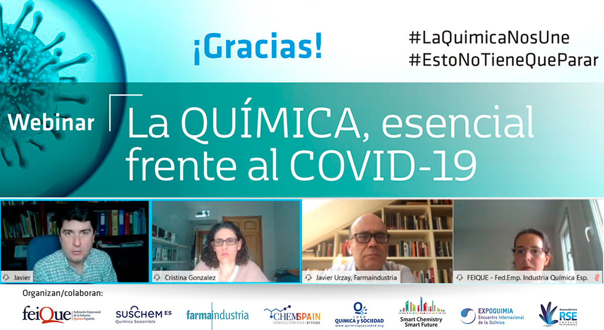 La Química pone en valor su papel esencial frente al COVID-19 desde su ámbito científico-investigador e industrial