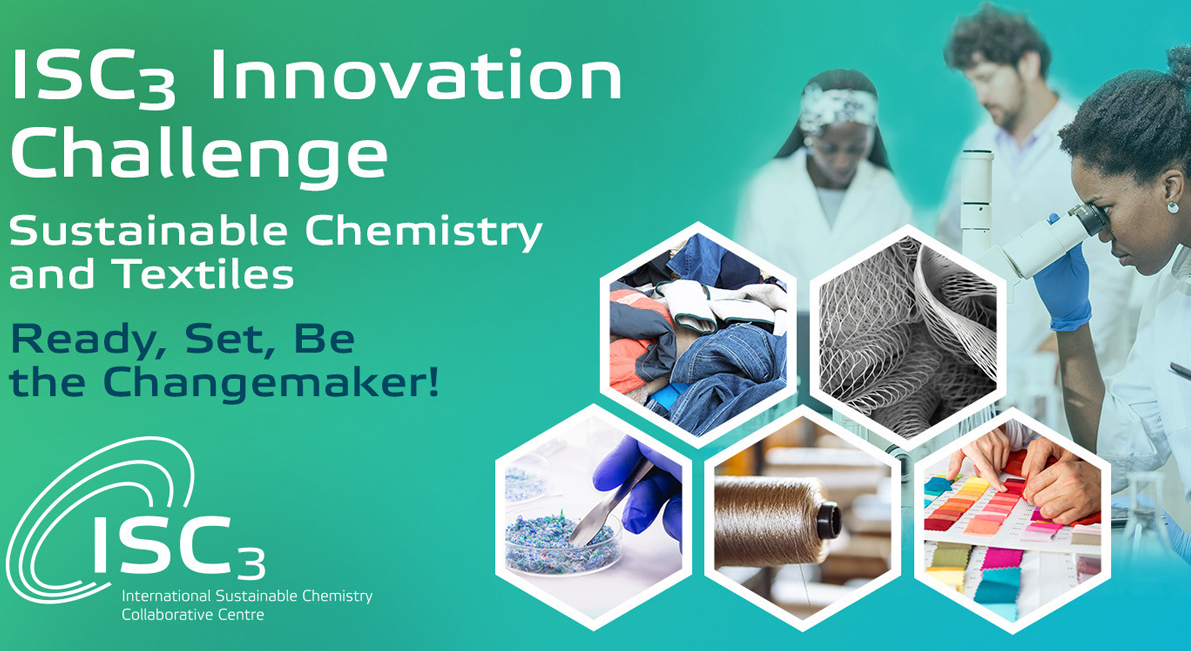 iSC3 Innovation Challenge in Sustainable Chemistry and Textiles [Second Stage]